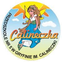 Logo Przedszkola Nr. 5 im Calineczki w Gryfinie